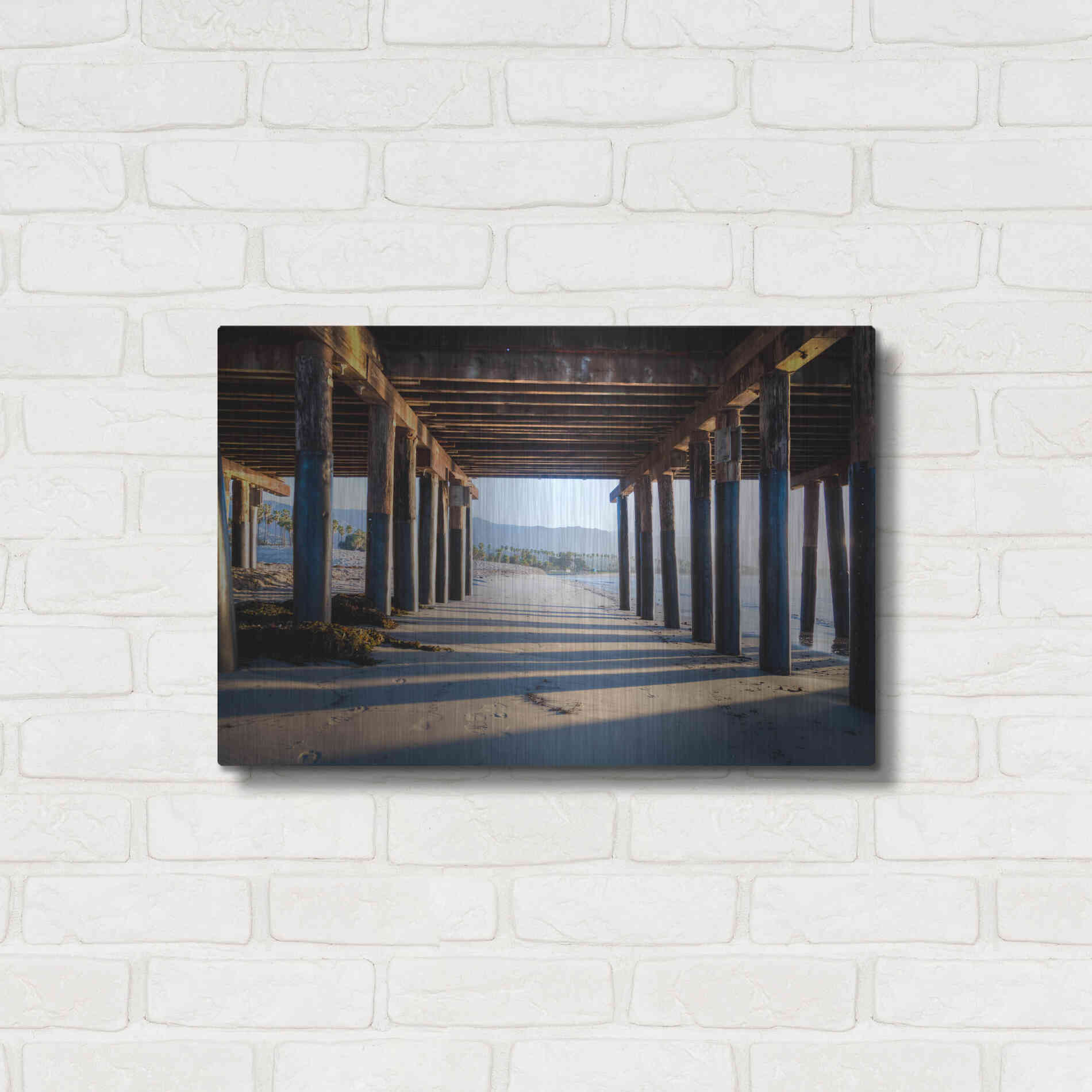 Luxe Metal Art 'Under Stears' by Chris Moyer, Metal Wall Art,24x16