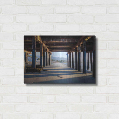 Luxe Metal Art 'Under Stears' by Chris Moyer, Metal Wall Art,24x16