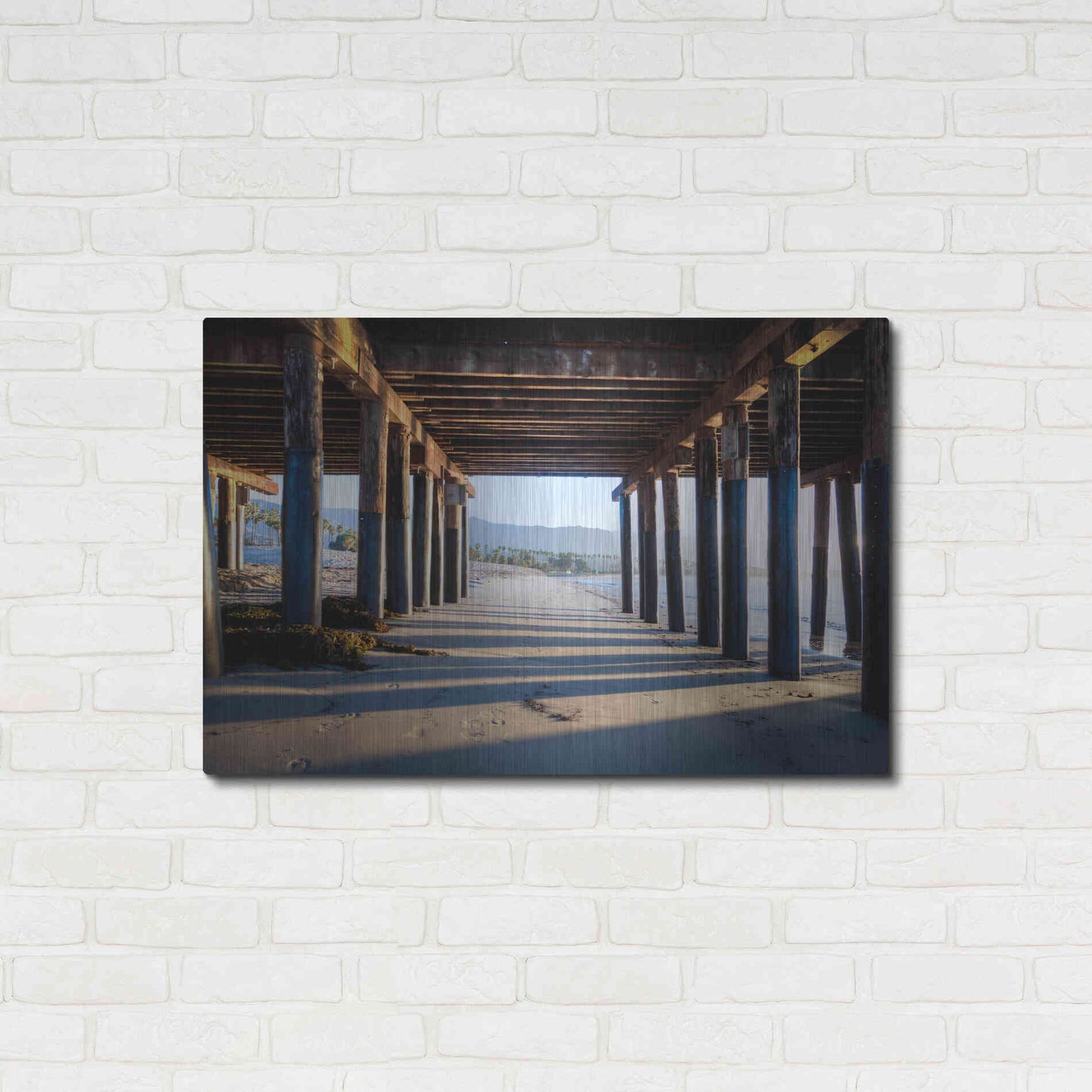 Luxe Metal Art 'Under Stears' by Chris Moyer, Metal Wall Art,36x24