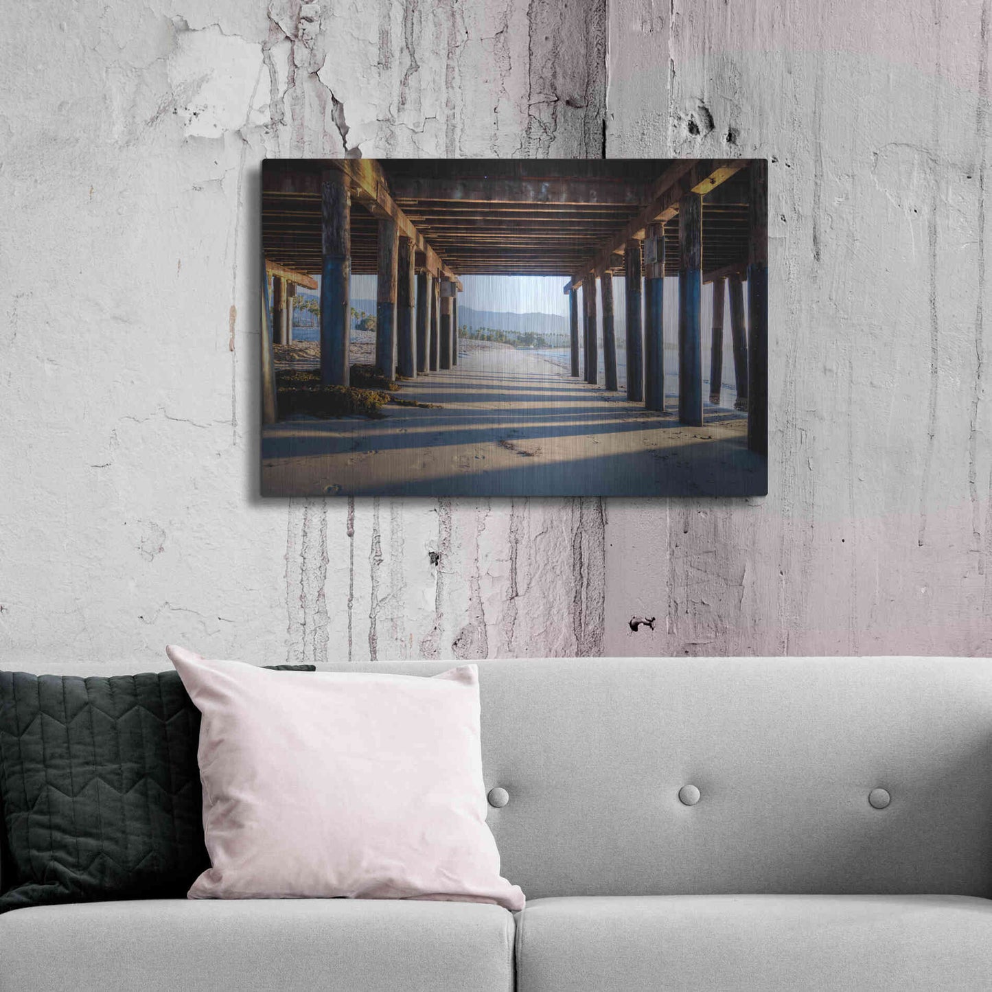 Luxe Metal Art 'Under Stears' by Chris Moyer, Metal Wall Art,36x24