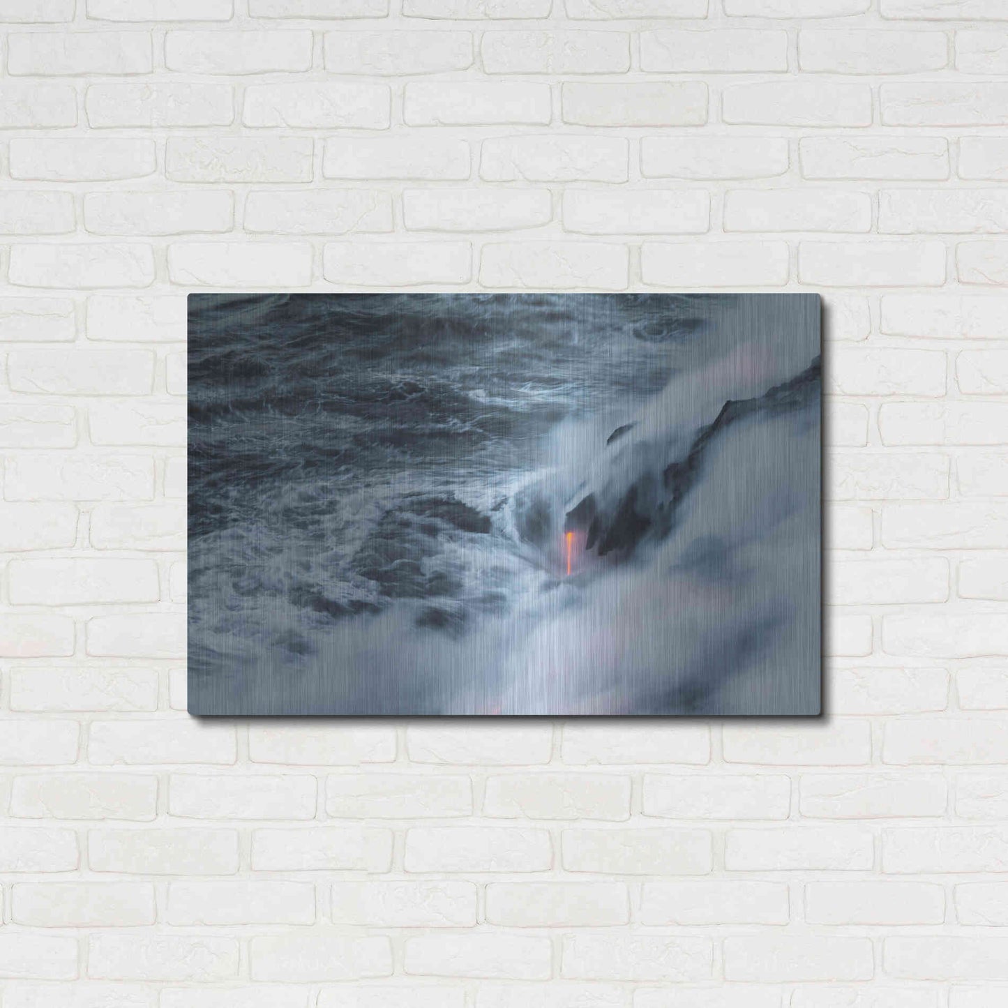 Luxe Metal Art 'Breath of Earth' by Chris Moyer, Metal Wall Art,36x24