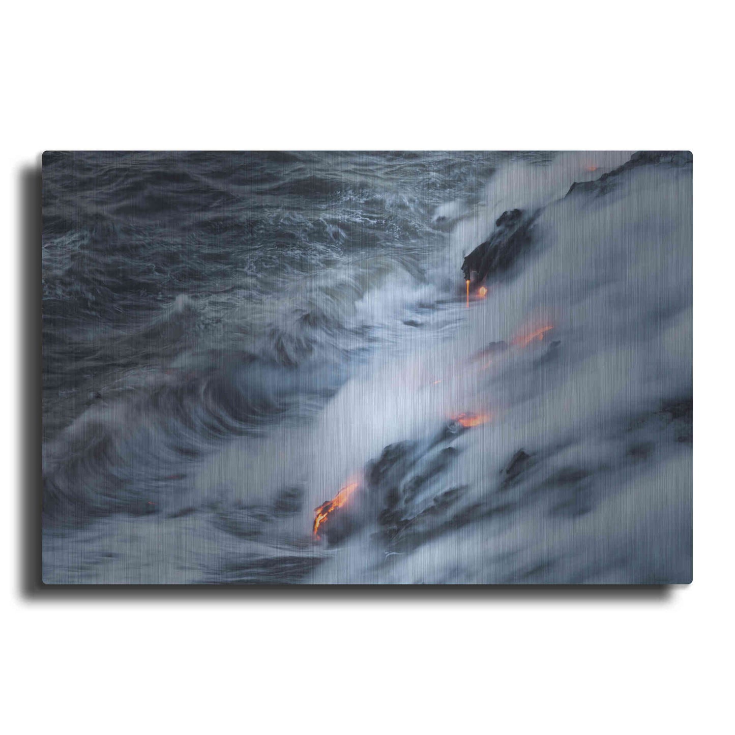 Luxe Metal Art 'In the Beginning' by Chris Moyer, Metal Wall Art