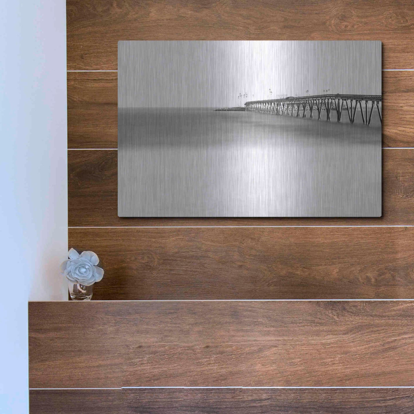 Luxe Metal Art 'Island in My Dream' by Chris Moyer, Metal Wall Art,16x12