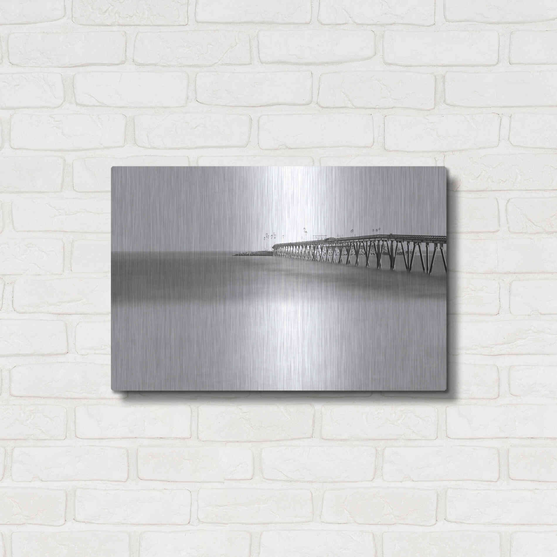 Luxe Metal Art 'Island in My Dream' by Chris Moyer, Metal Wall Art,24x16