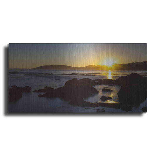 Luxe Metal Art 'Pismo Sunset' by Chris Moyer, Metal Wall Art