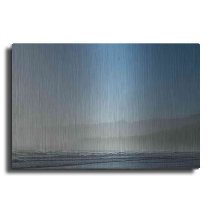 Luxe Metal Art 'Relax in Blue' by Chris Moyer, Metal Wall Art