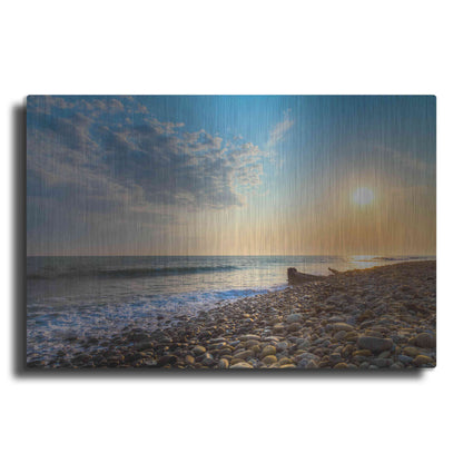 Luxe Metal Art 'Rockin Sunset' by Chris Moyer, Metal Wall Art