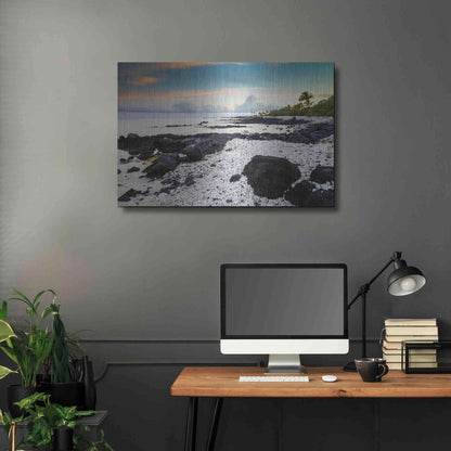 Luxe Metal Art 'Waikoloa Sunrise' by Chris Moyer, Metal Wall Art,36x24