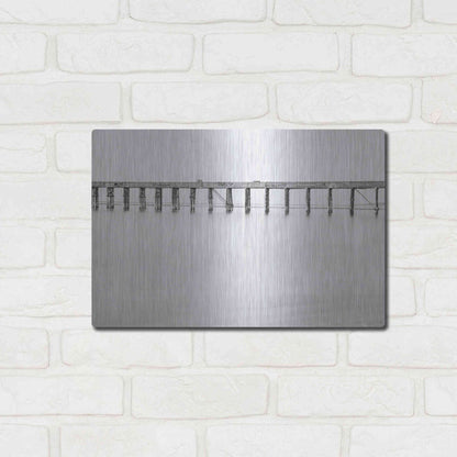 Luxe Metal Art 'Support' by Chris Moyer, Metal Wall Art,16x12