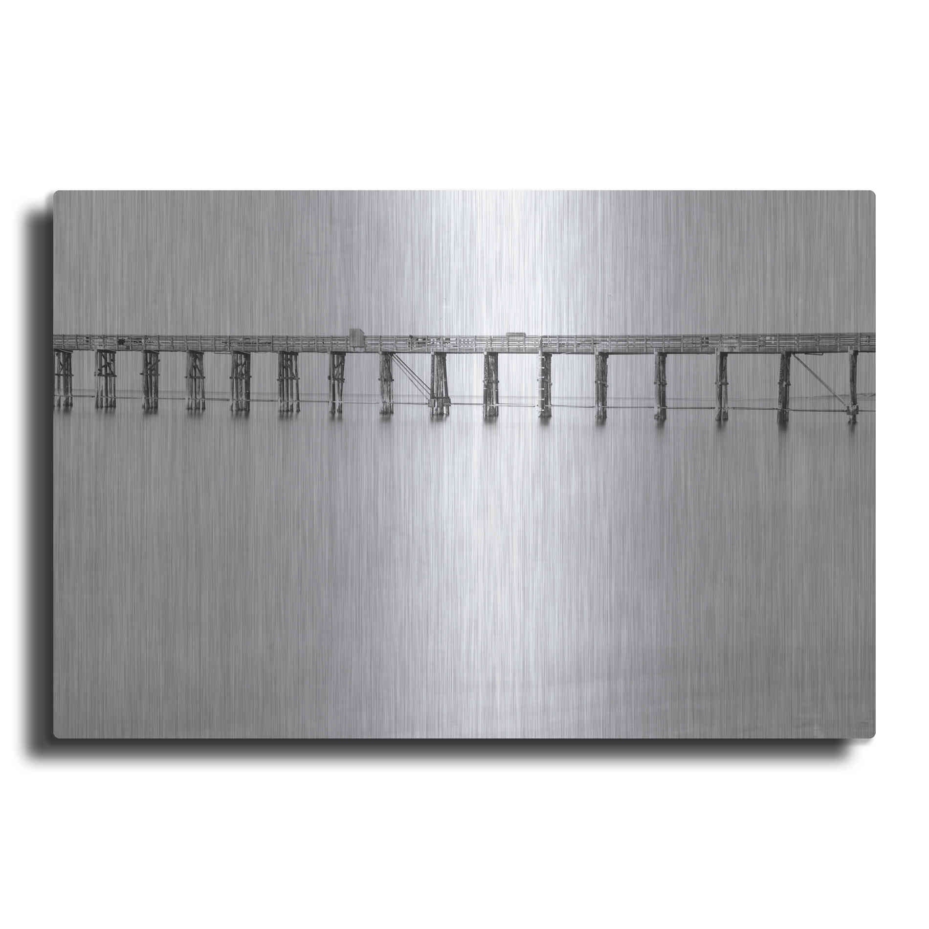 Luxe Metal Art 'Support' by Chris Moyer, Metal Wall Art