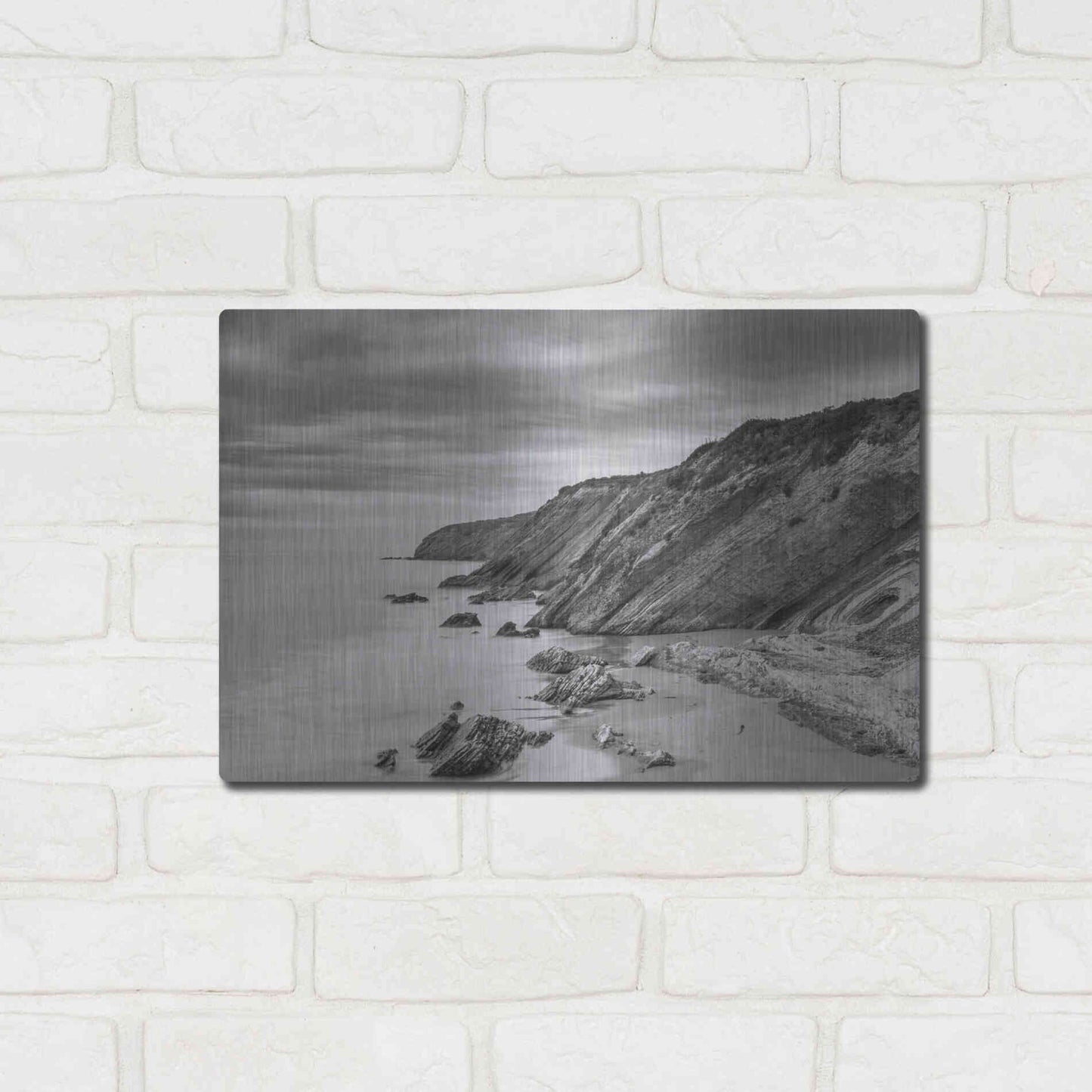 Luxe Metal Art 'Gavoita Storm' by Chris Moyer, Metal Wall Art,16x12