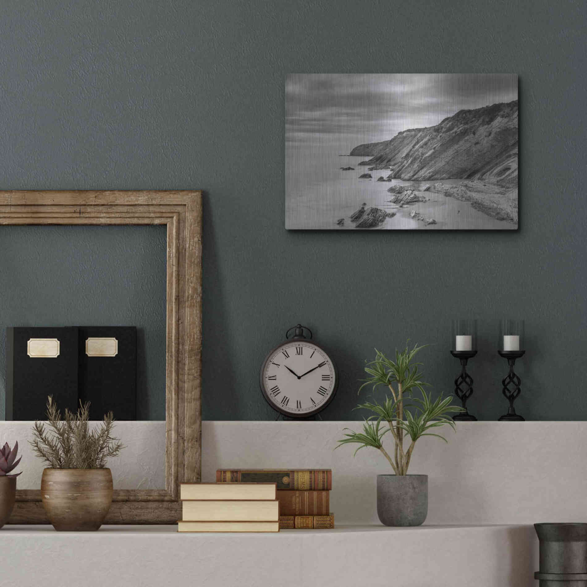 Luxe Metal Art 'Gavoita Storm' by Chris Moyer, Metal Wall Art,16x12