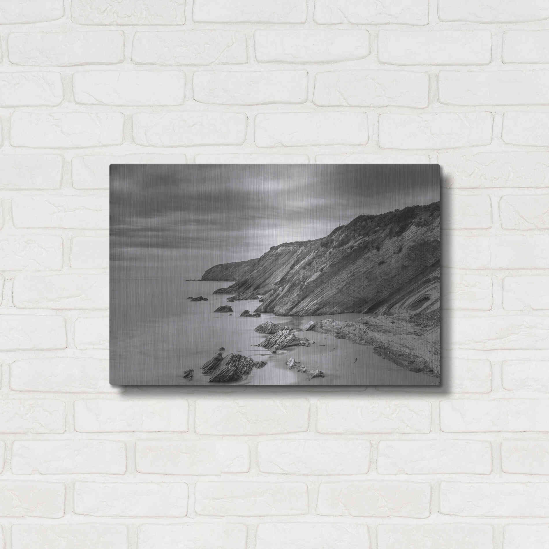 Luxe Metal Art 'Gavoita Storm' by Chris Moyer, Metal Wall Art,24x16