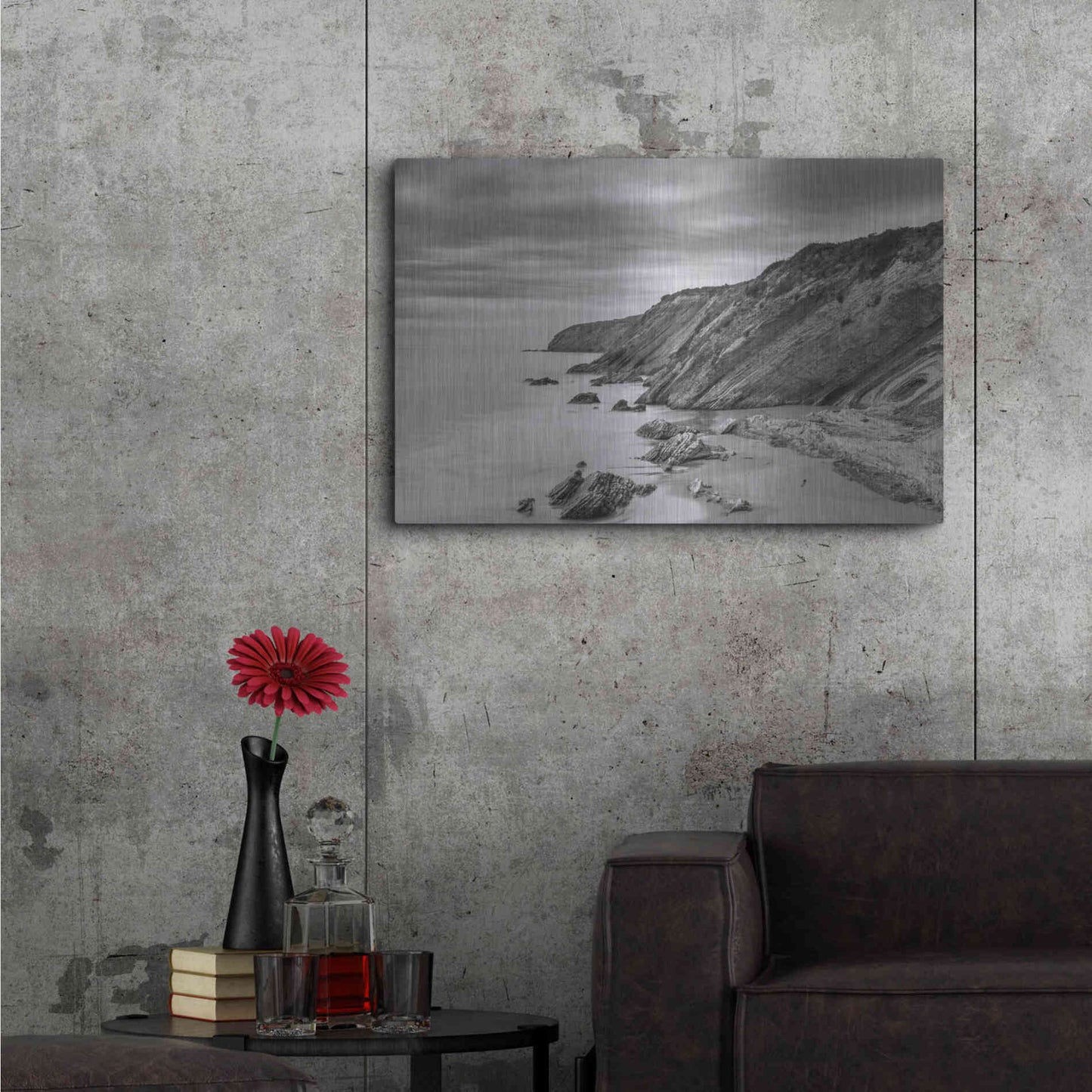 Luxe Metal Art 'Gavoita Storm' by Chris Moyer, Metal Wall Art,36x24