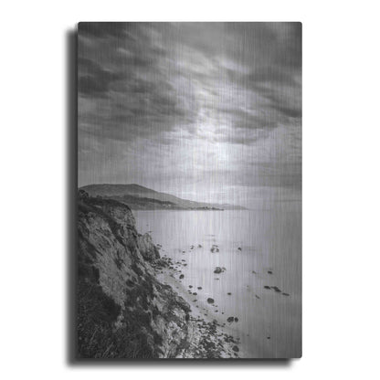 Luxe Metal Art 'Carpinteria Bluffs III' by Chris Moyer, Metal Wall Art