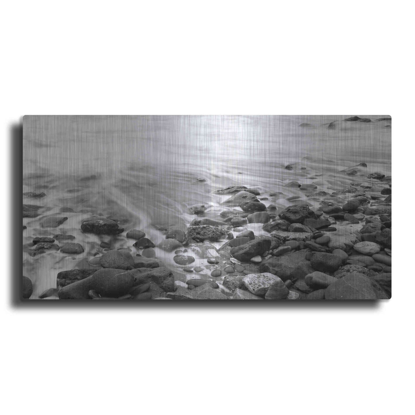 Luxe Metal Art 'Changing Tide' by Chris Moyer, Metal Wall Art