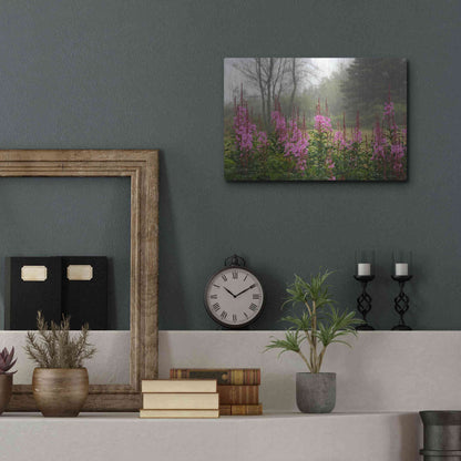 Luxe Metal Art 'Campobello Lupine' by Mike Jones, Metal Wall Art,16x12