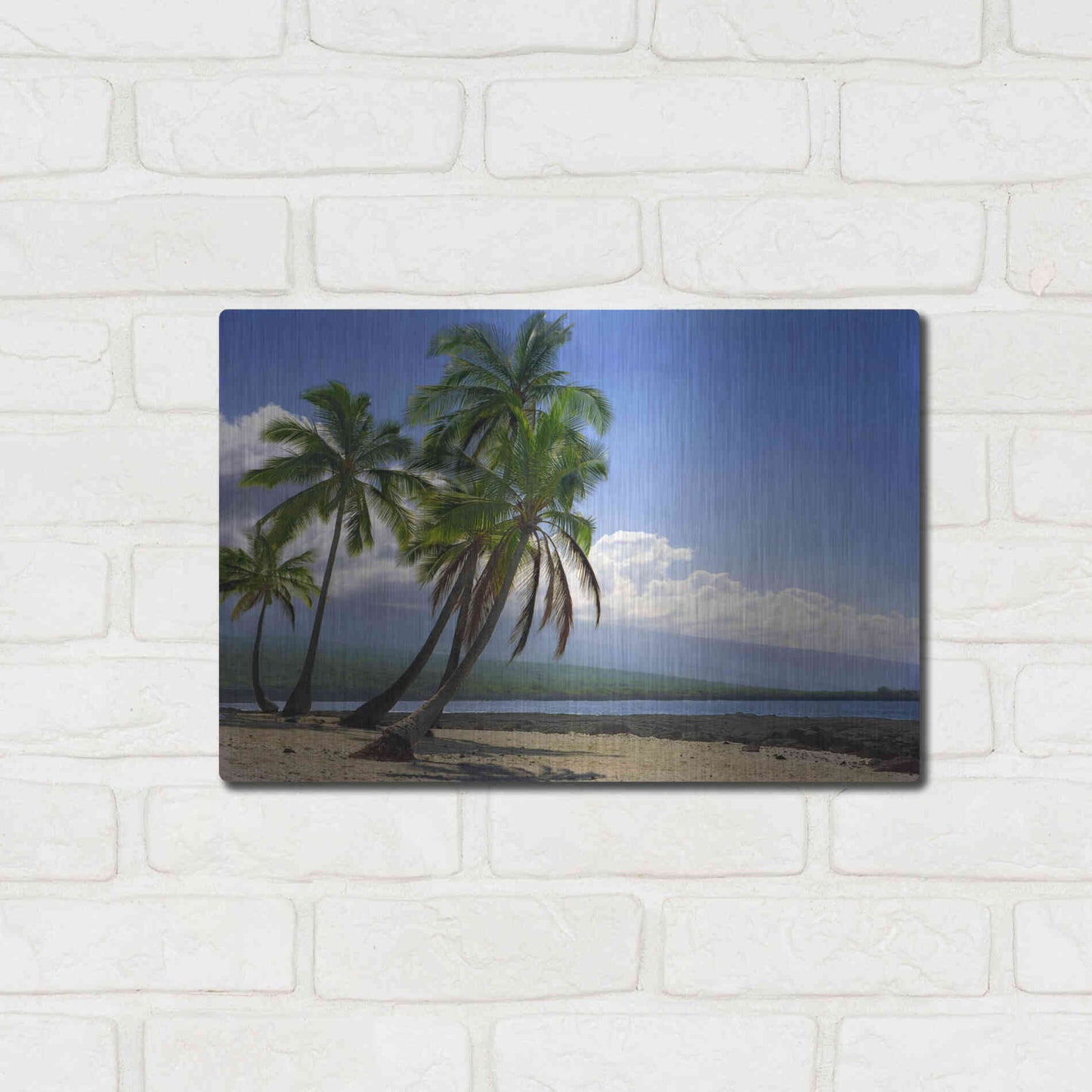 Luxe Metal Art 'City Of Refuge' by Mike Jones, Metal Wall Art,16x12