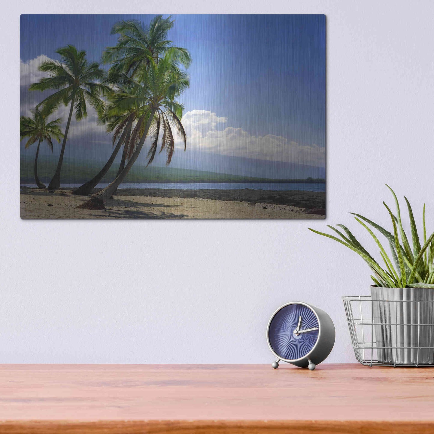 Luxe Metal Art 'City Of Refuge' by Mike Jones, Metal Wall Art,16x12