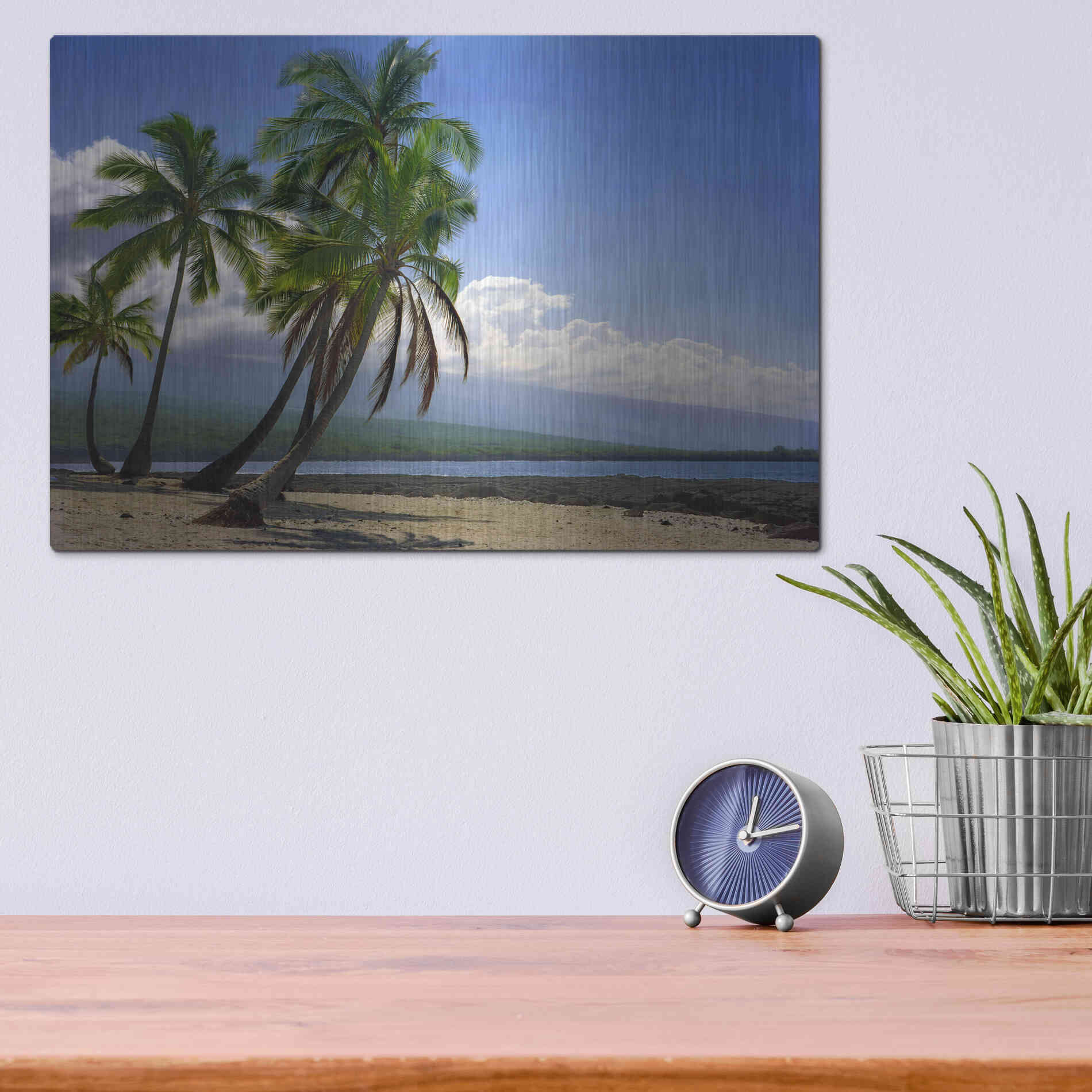 Luxe Metal Art 'City Of Refuge' by Mike Jones, Metal Wall Art,16x12