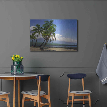 Luxe Metal Art 'City Of Refuge' by Mike Jones, Metal Wall Art,36x24