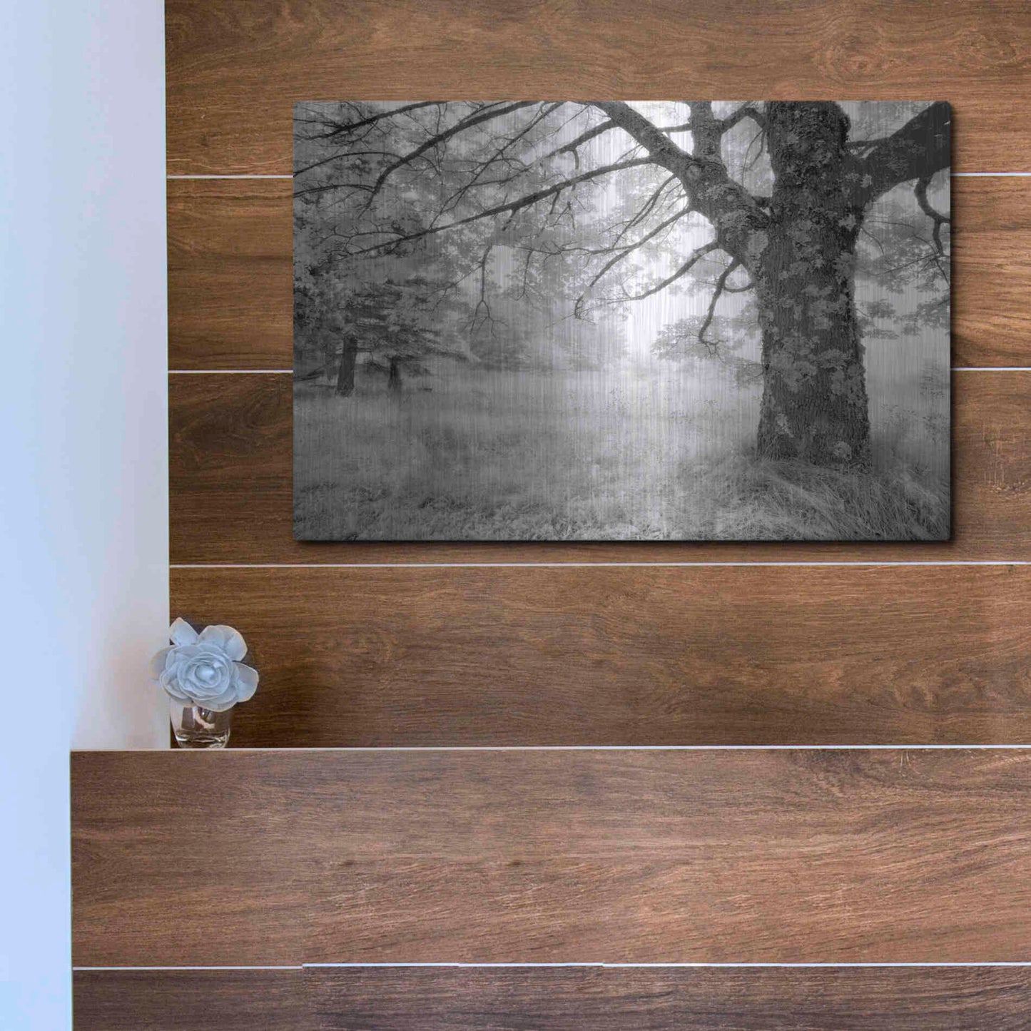Luxe Metal Art 'JPG' by Mike Jones, Metal Wall Art,16x12