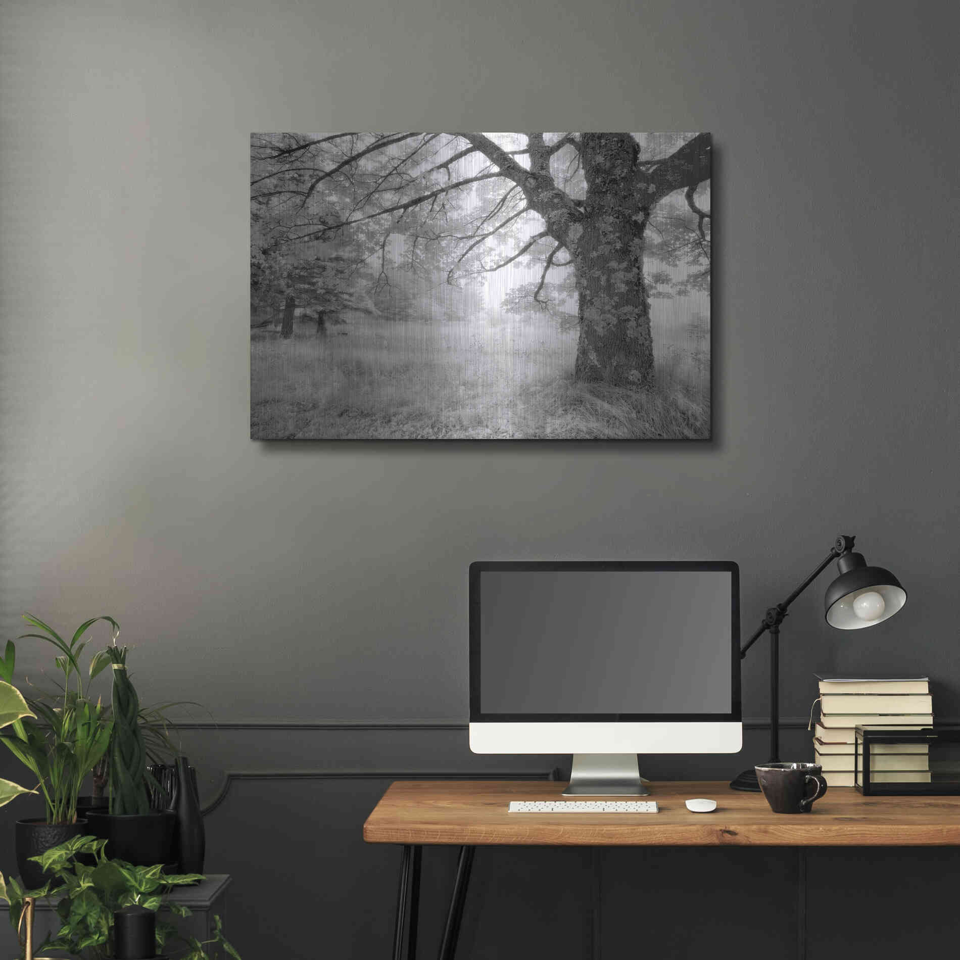 Luxe Metal Art 'JPG' by Mike Jones, Metal Wall Art,36x24