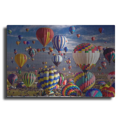 Luxe Metal Art 'Saturday Th' by Mike Jones, Metal Wall Art