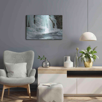 Luxe Metal Art 'Worlds End' by Mike Jones, Metal Wall Art,24x16