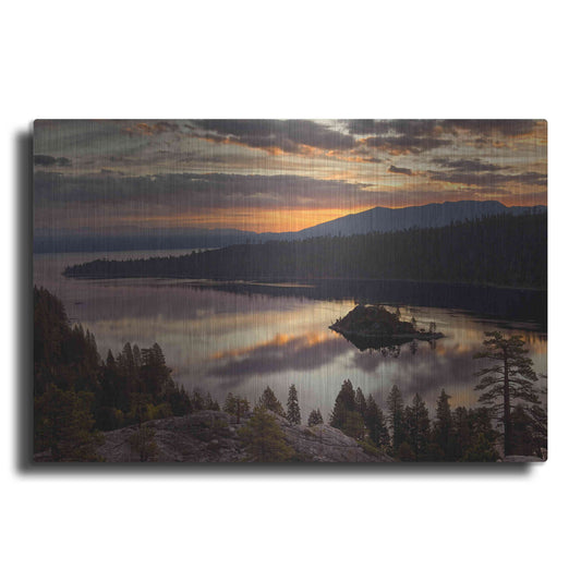 Luxe Metal Art 'Emerald Bay' by Mike Jones, Metal Wall Art
