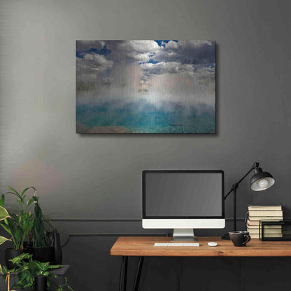 Luxe Metal Art 'Excelsior Geiser' by Mike Jones, Metal Wall Art,36x24