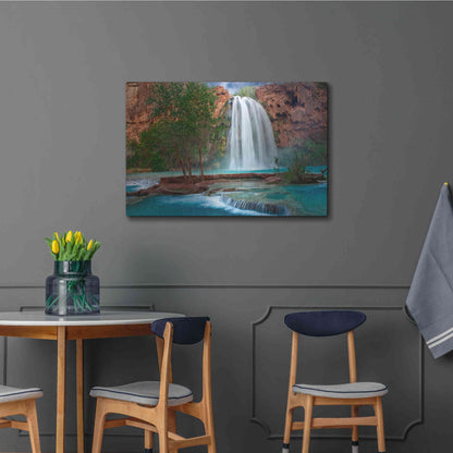 Luxe Metal Art 'Havasu Horizontal' by Mike Jones, Metal Wall Art,36x24