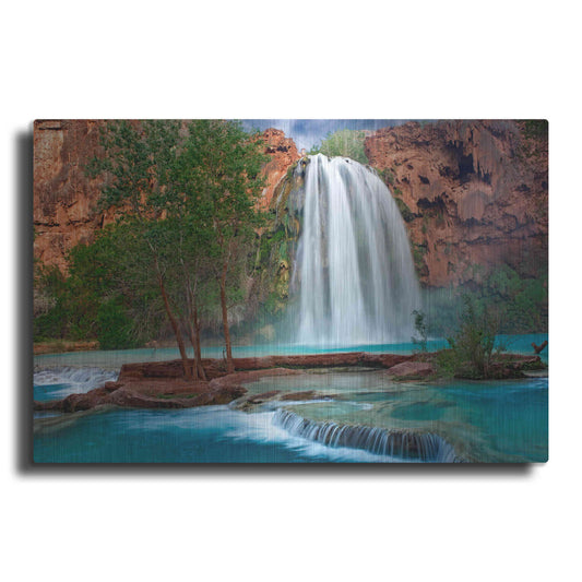 Luxe Metal Art 'Havasu Horizontal' by Mike Jones, Metal Wall Art