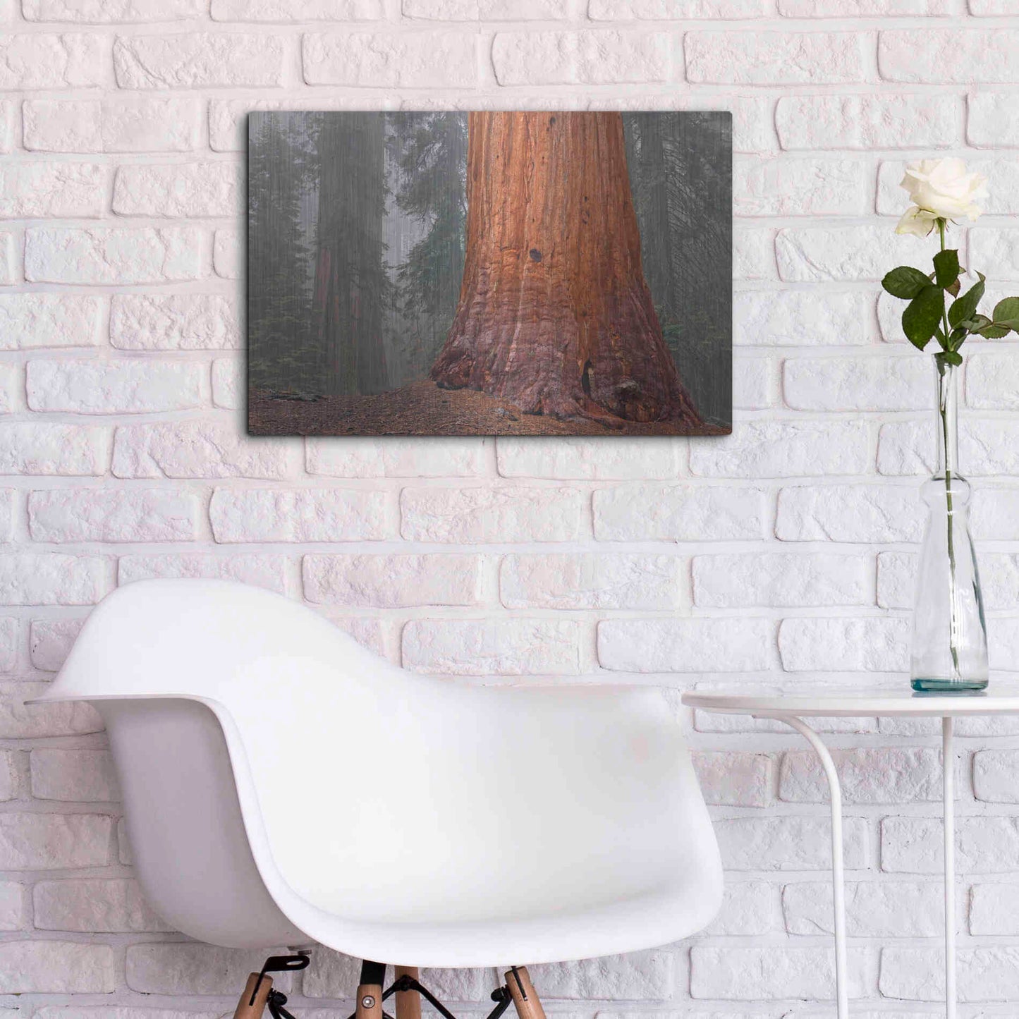 Luxe Metal Art 'Kings Canyon' by Mike Jones, Metal Wall Art,24x16