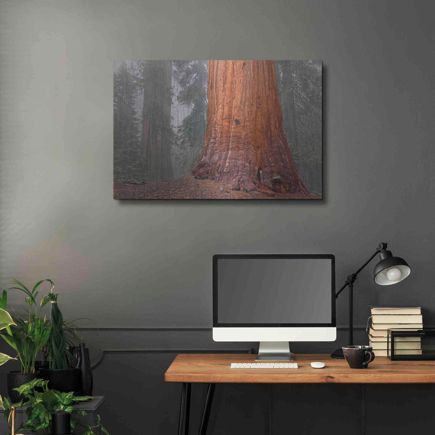 Luxe Metal Art 'Kings Canyon' by Mike Jones, Metal Wall Art,36x24
