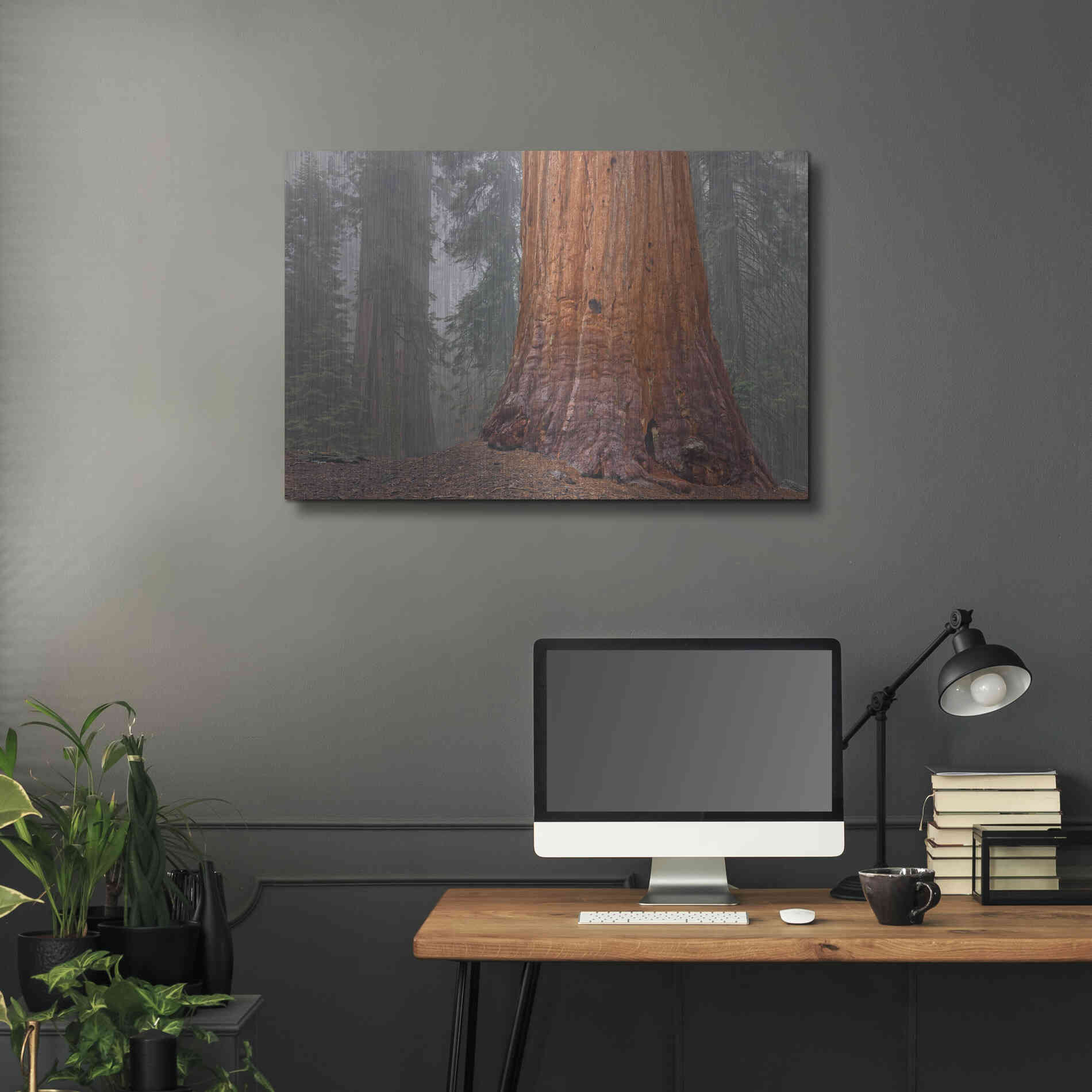 Luxe Metal Art 'Kings Canyon' by Mike Jones, Metal Wall Art,36x24