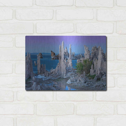 Luxe Metal Art 'Mono Lake Dusk' by Mike Jones, Metal Wall Art,16x12