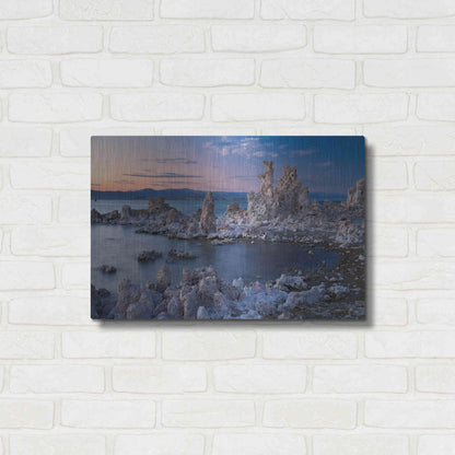 Luxe Metal Art 'Mono Lake South Tufa Dusk' by Mike Jones, Metal Wall Art,24x16