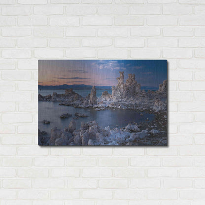 Luxe Metal Art 'Mono Lake South Tufa Dusk' by Mike Jones, Metal Wall Art,36x24