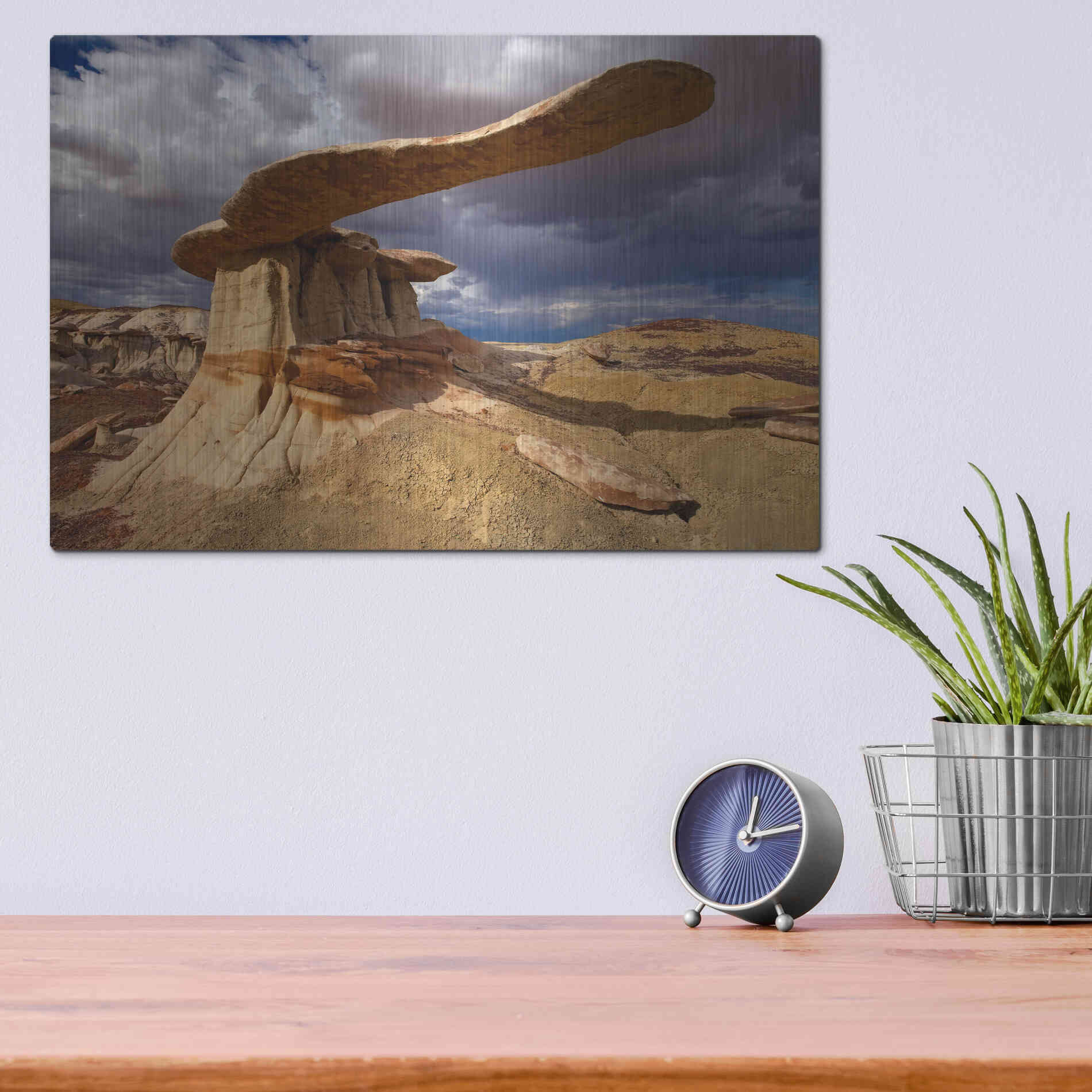 Luxe Metal Art 'NM Ahshislepah King Of Wings' by Mike Jones, Metal Wall Art,16x12