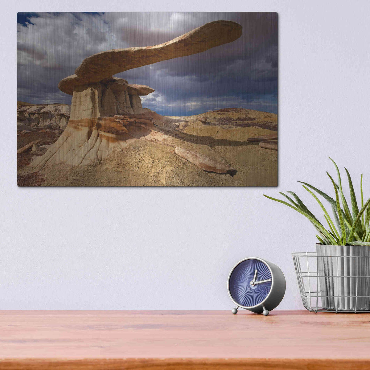 Luxe Metal Art 'NM Ahshislepah King Of Wings' by Mike Jones, Metal Wall Art,16x12