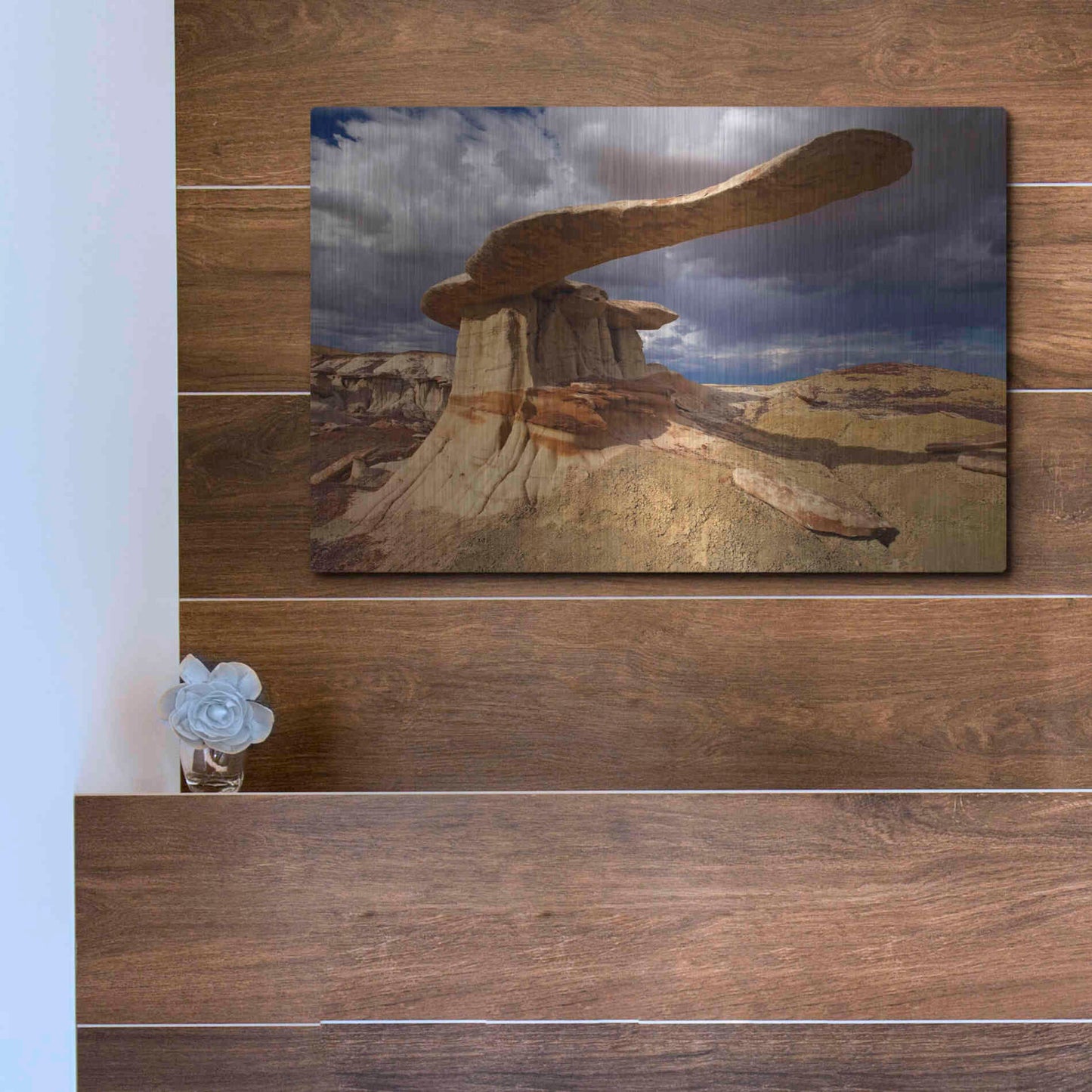 Luxe Metal Art 'NM Ahshislepah King Of Wings' by Mike Jones, Metal Wall Art,16x12