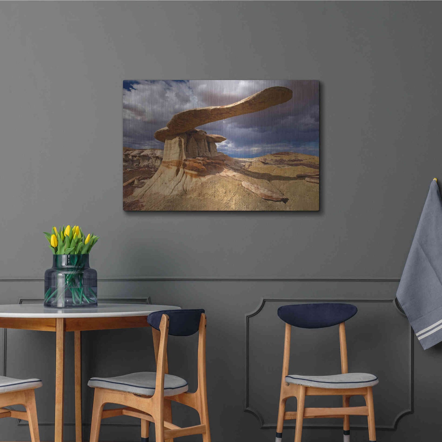 Luxe Metal Art 'NM Ahshislepah King Of Wings' by Mike Jones, Metal Wall Art,36x24