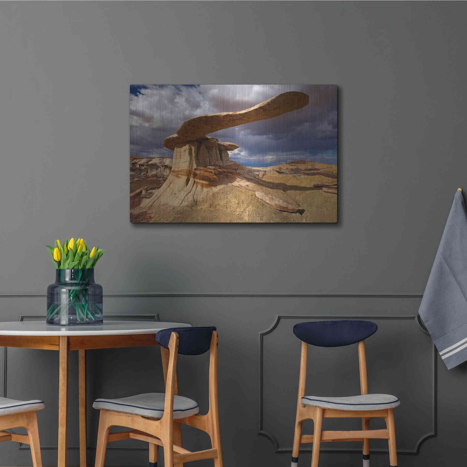 Luxe Metal Art 'NM Ahshislepah King Of Wings' by Mike Jones, Metal Wall Art,36x24
