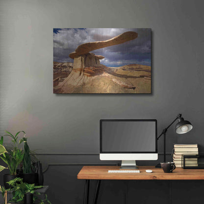 Luxe Metal Art 'NM Ahshislepah King Of Wings' by Mike Jones, Metal Wall Art,36x24