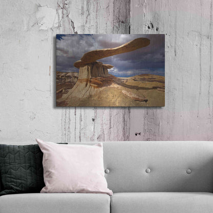 Luxe Metal Art 'NM Ahshislepah King Of Wings' by Mike Jones, Metal Wall Art,36x24