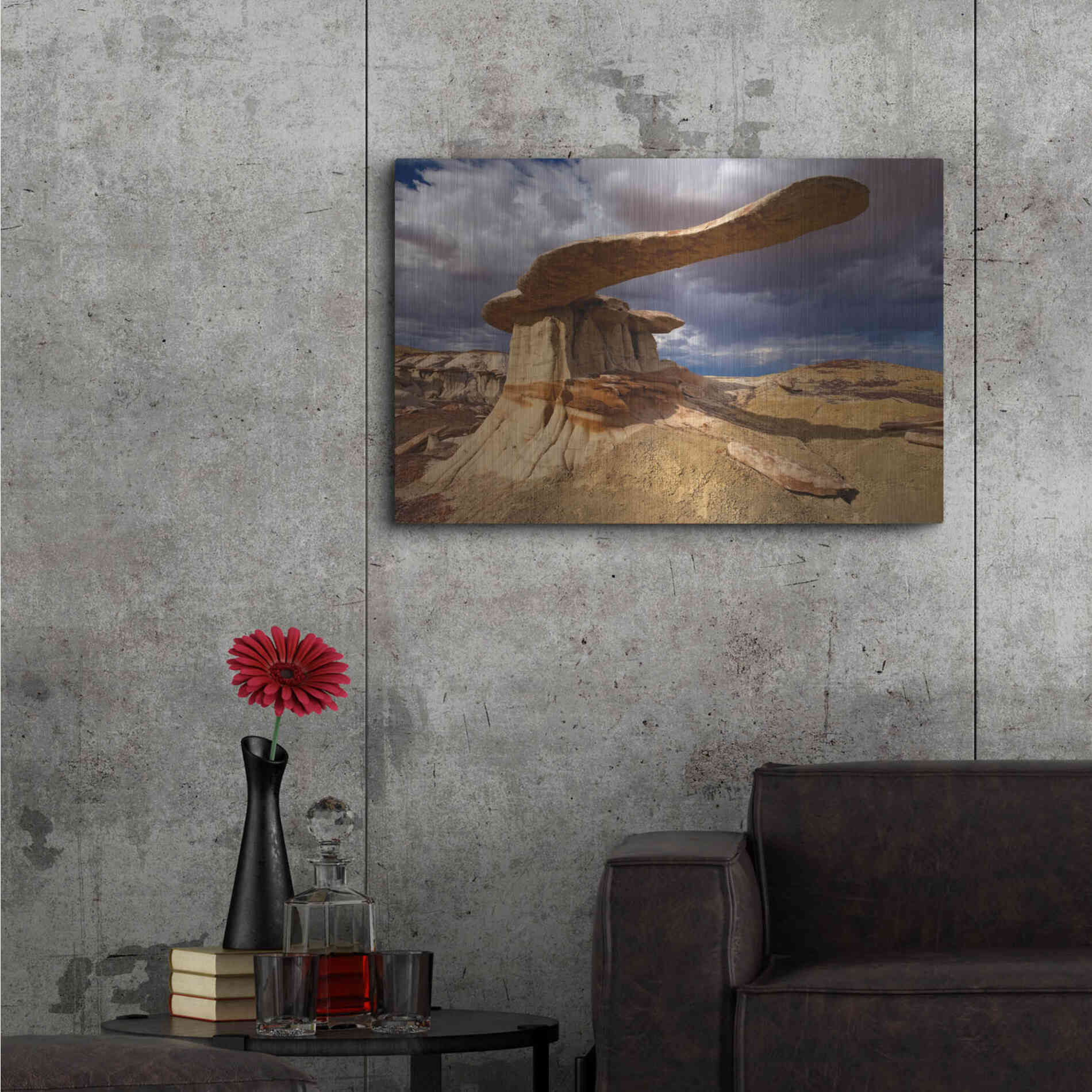 Luxe Metal Art 'NM Ahshislepah King Of Wings' by Mike Jones, Metal Wall Art,36x24