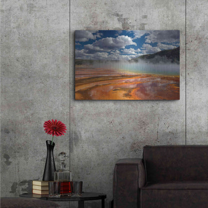 Luxe Metal Art 'Prismatic Springs' by Mike Jones, Metal Wall Art,36x24