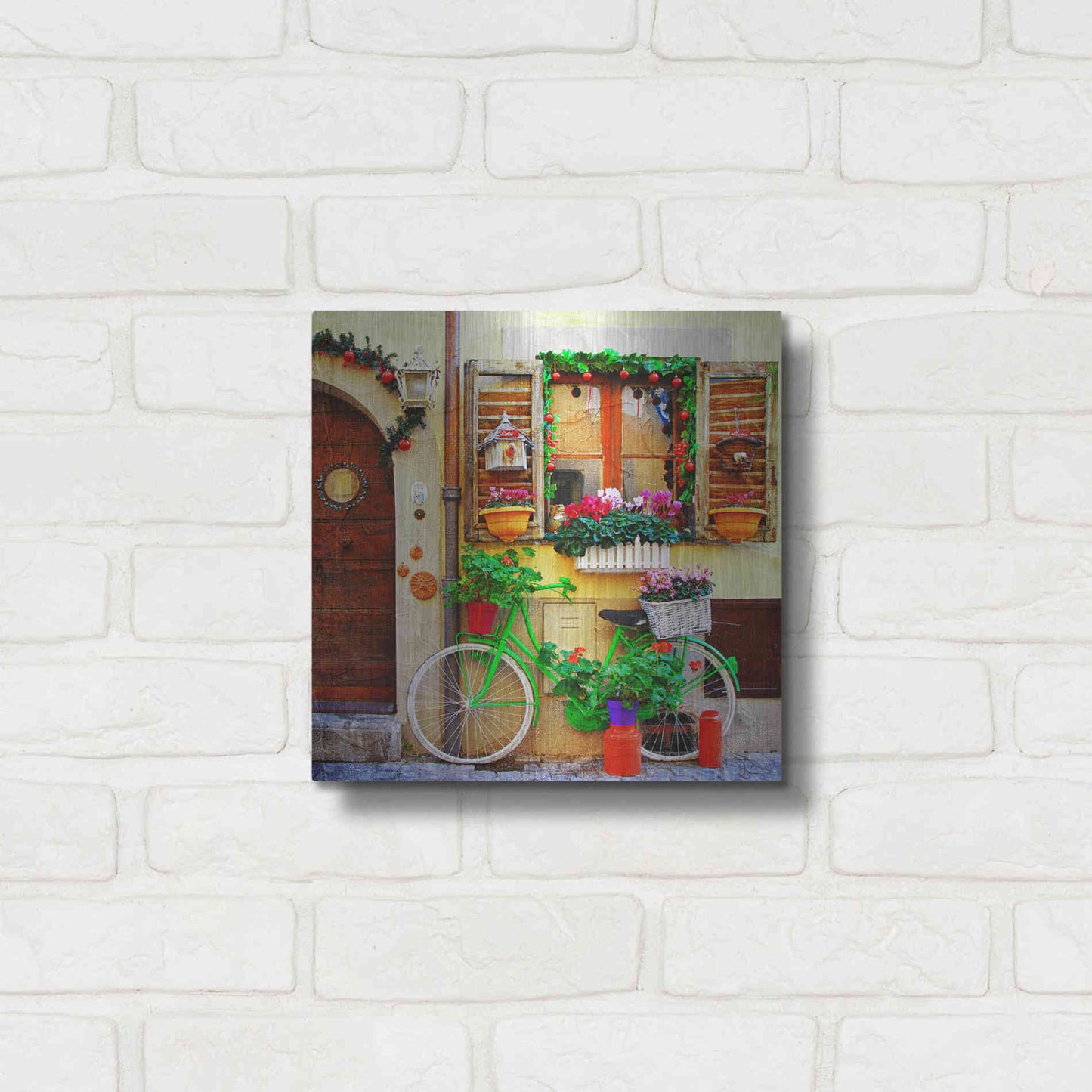 Luxe Metal Art 'Ciao Bella I' Metal Wall Art,12x12