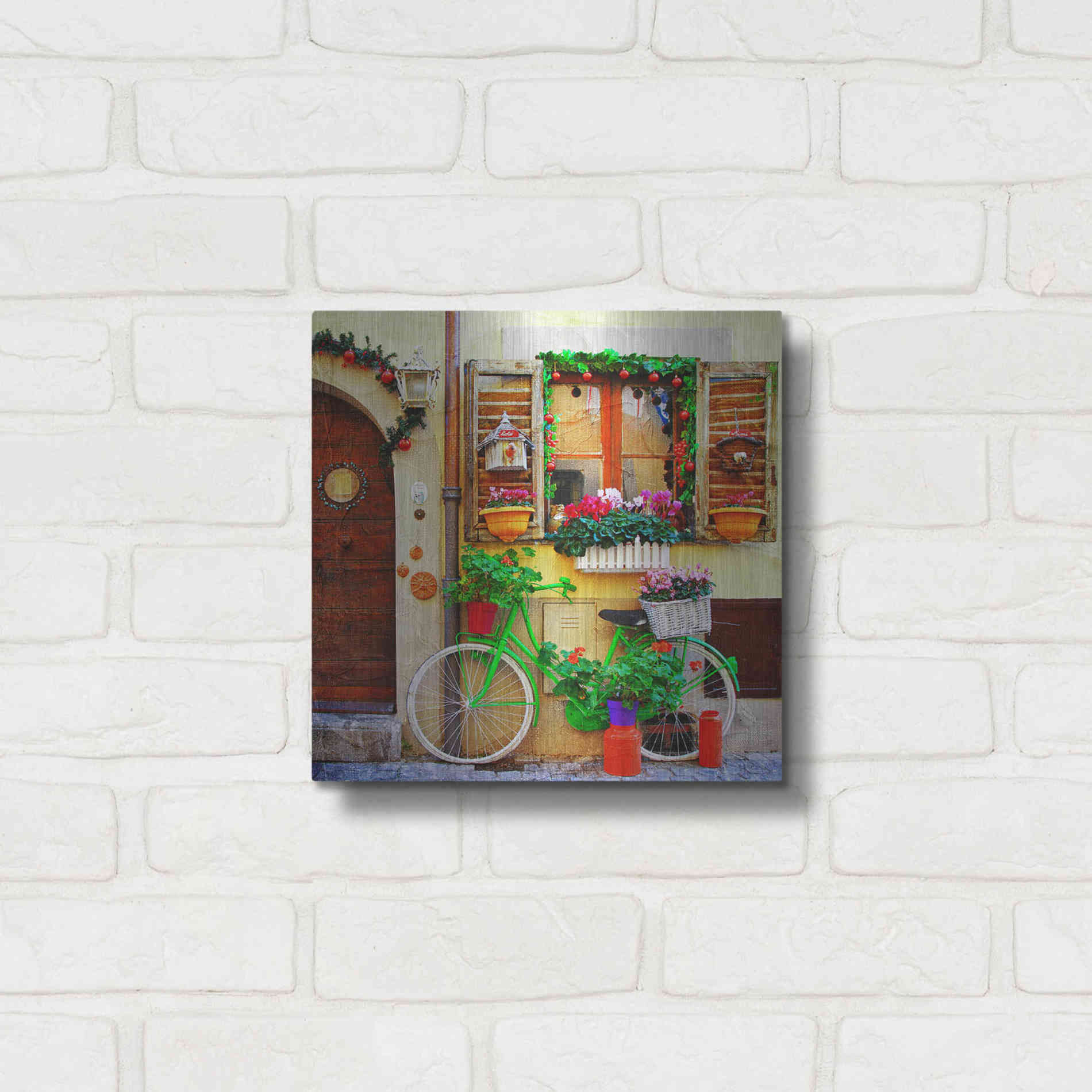 Luxe Metal Art 'Ciao Bella I' Metal Wall Art,12x12